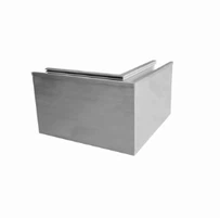 Eksternt hjørne til aluminiumskanalsystemer