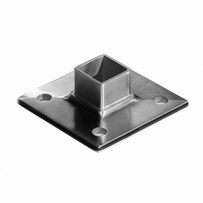 Square Wall Holder til Square Railing Systems 40x40