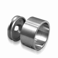 Rustfrit stål Railing vægholder til udendørs brug